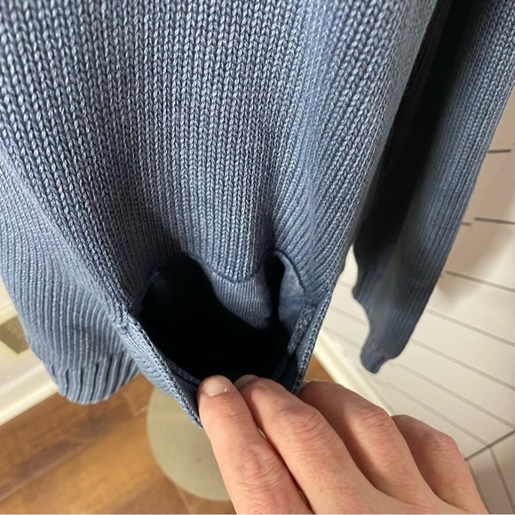 Goodthreads Navy Blue Button Front Cardigan Sweater - Picture 4 of 6